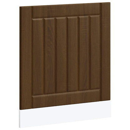 Pannello Lavastoviglie Lucca Rovere Marrone Legno Multistrato - homemem39