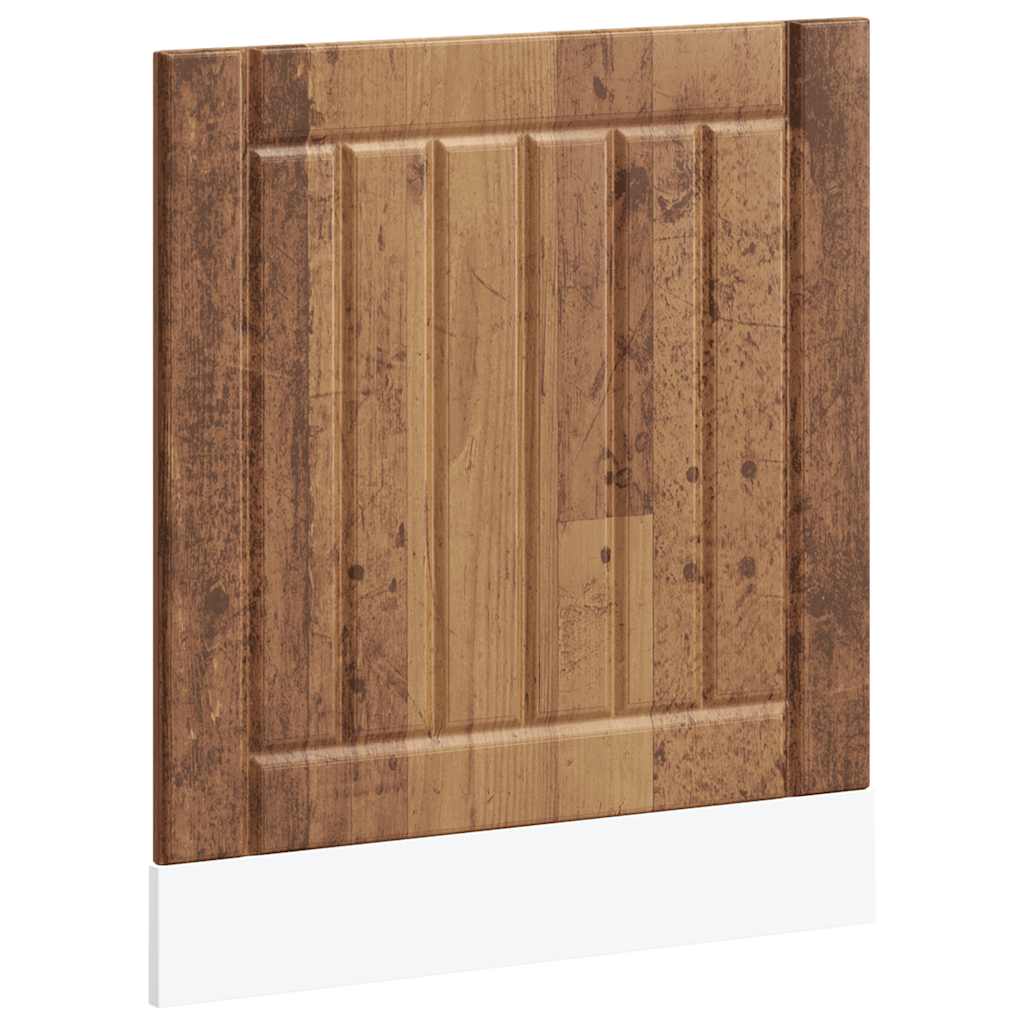 Pannello Lavastoviglie Lucca Legno Antico in Legno Multistrato - homemem39