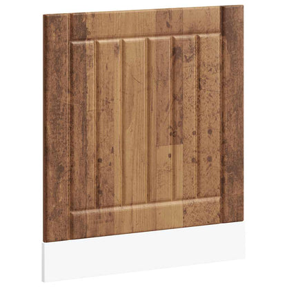 Pannello Lavastoviglie Lucca Legno Antico in Legno Multistrato - homemem39