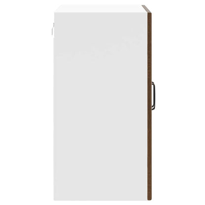 Pensile da Cucina con Porta in Vetro Lucca Rovere Marrone - homemem39