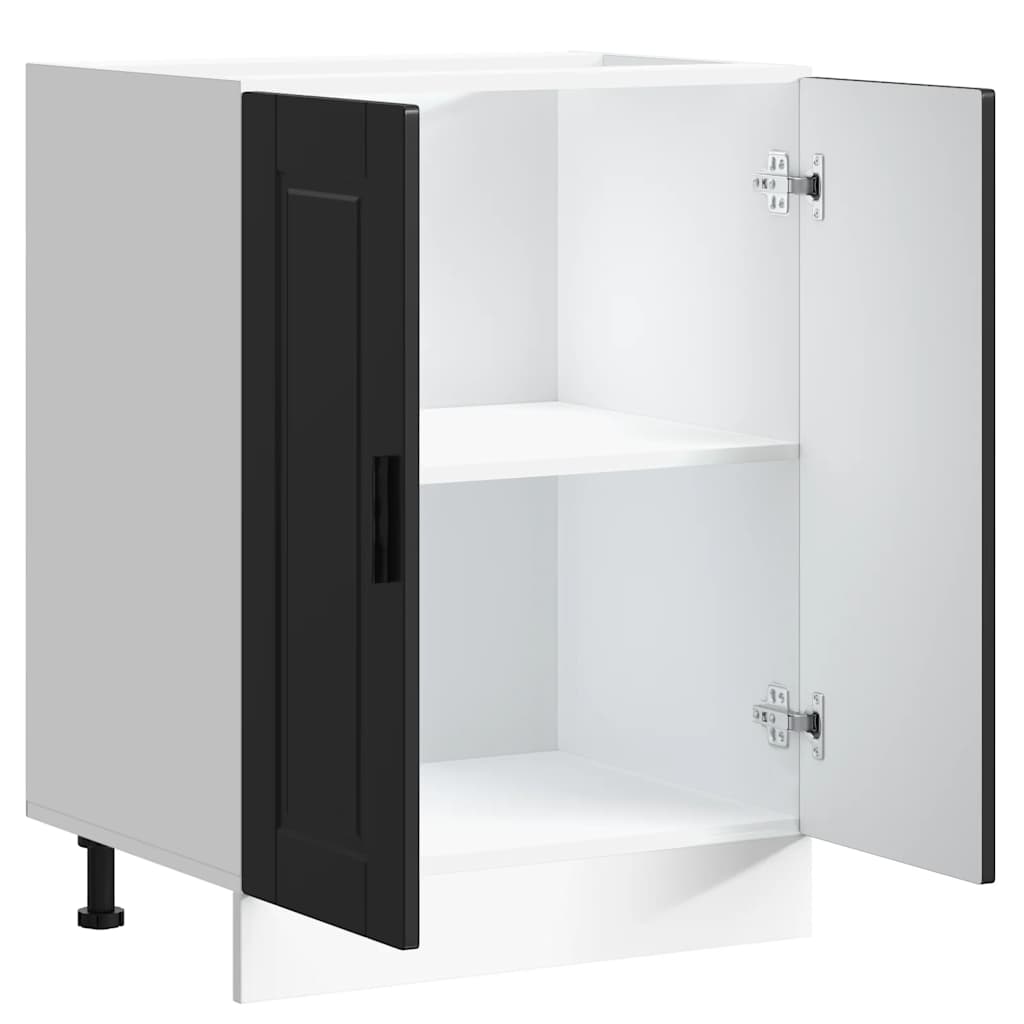 Base da Cucina Porto Nero in Legno Multistrato - homemem39