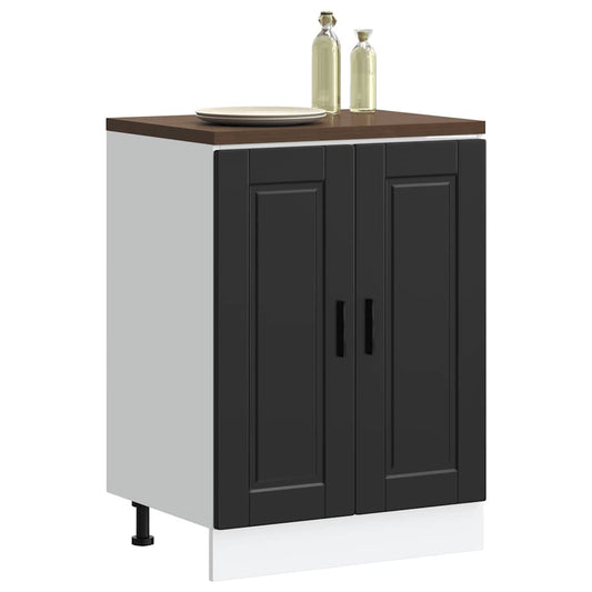 Base da Cucina Porto Nero in Legno Multistrato - homemem39