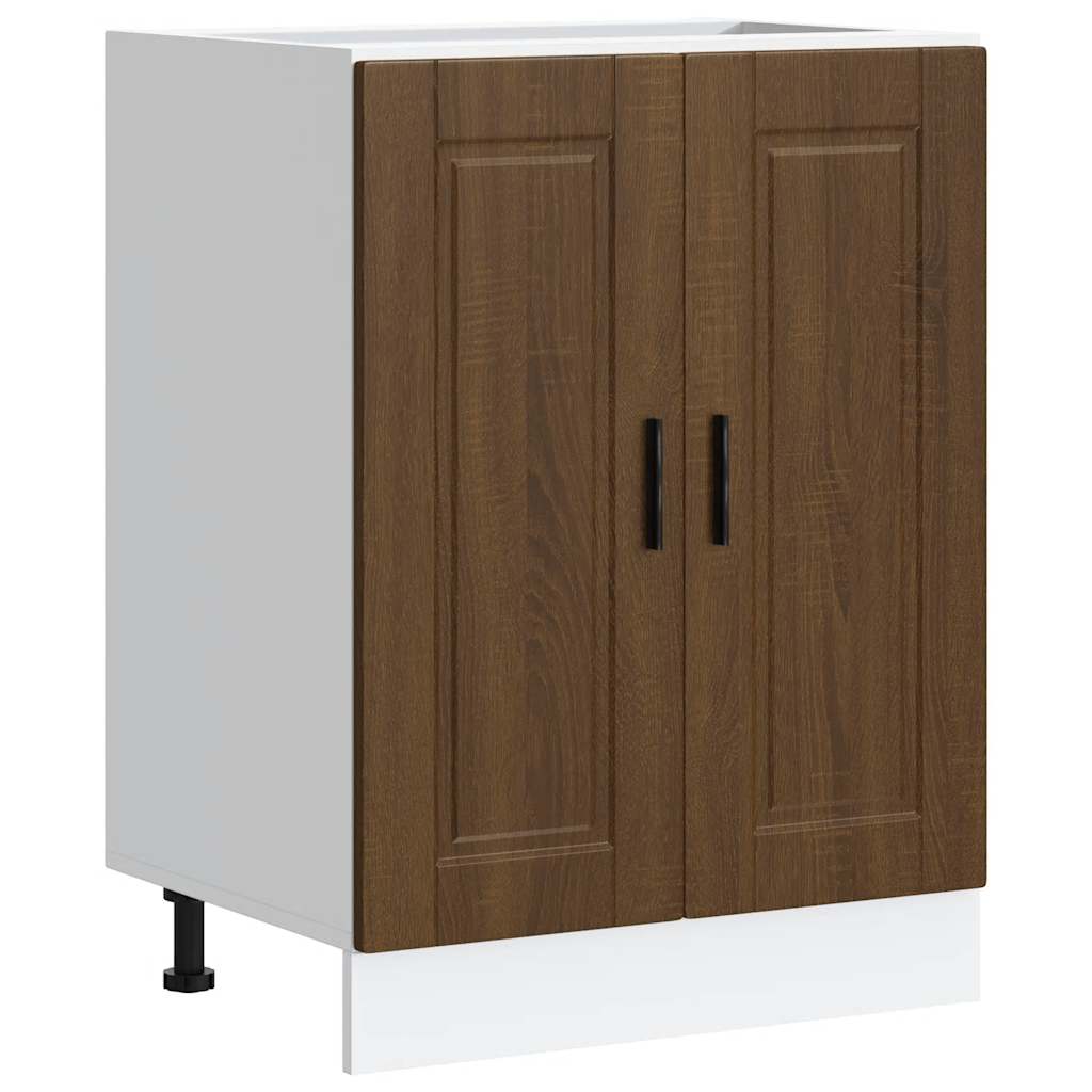 Base da Cucina Porto Rovere Marrone in Legno Multistrato - homemem39