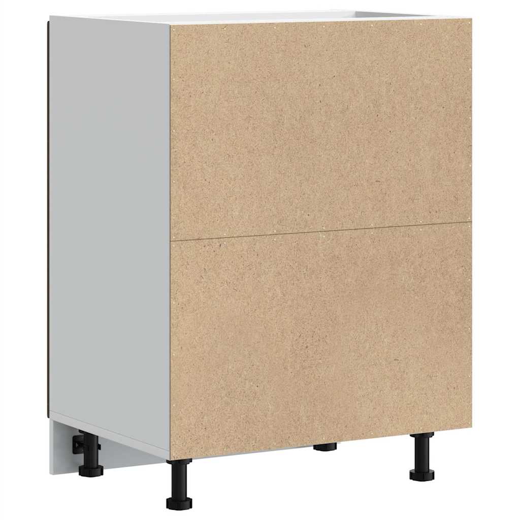 Base da Cucina Porto Rovere Marrone in Legno Multistrato - homemem39
