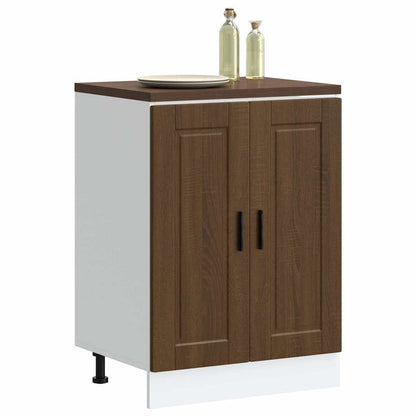 Base da Cucina Porto Rovere Marrone in Legno Multistrato - homemem39
