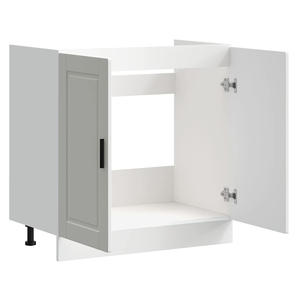Mobile base lavello Porto Bianco 80x46x81,5cm Legno Multistrato - homemem39