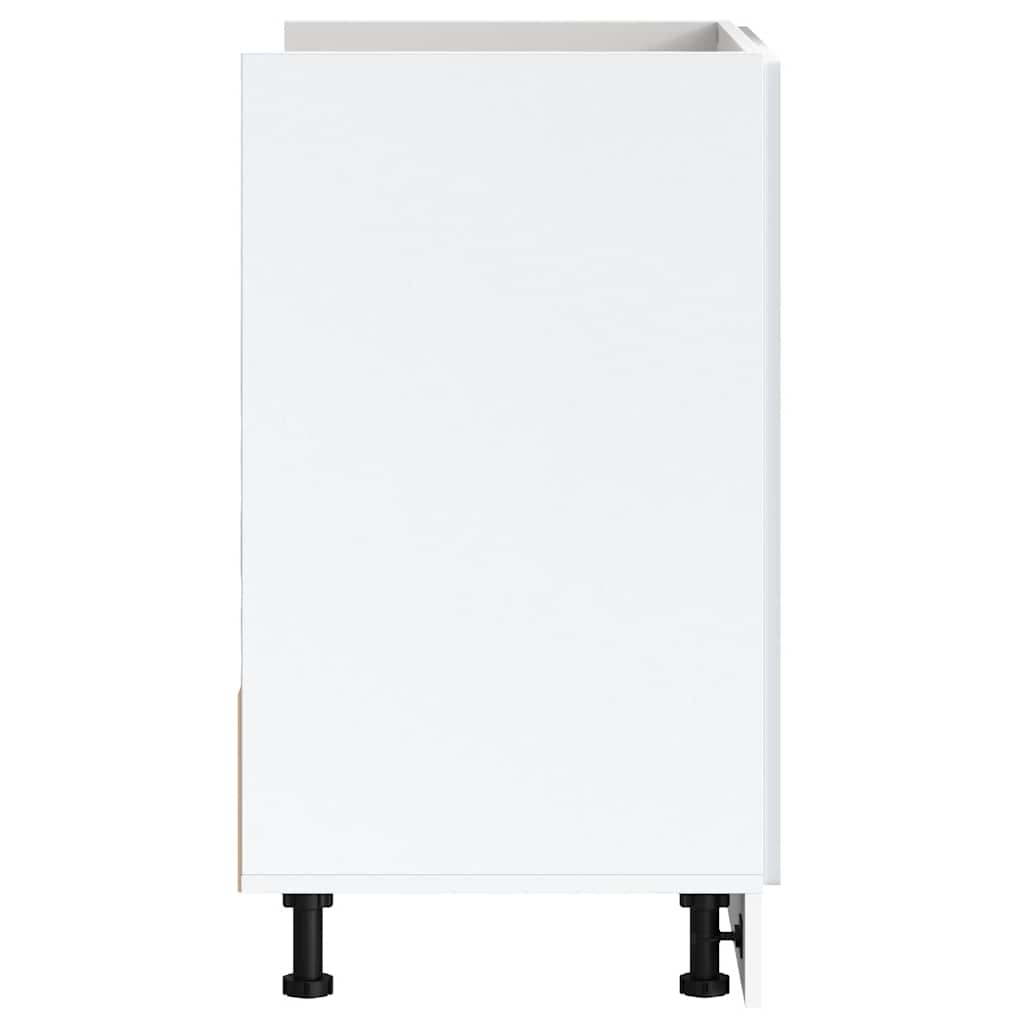 Mobile base lavello Porto Bianco 80x46x81,5cm Legno Multistrato - homemem39