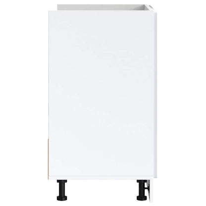 Mobile base lavello Porto Bianco 80x46x81,5cm Legno Multistrato - homemem39