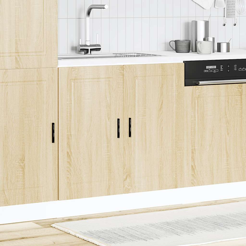 Mobile base lavello Porto Rovere Sonoma 80x46x81,5cm Truciolato - homemem39