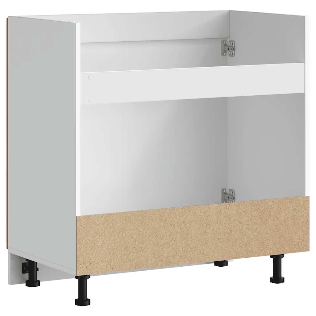 Mobile base lavello Porto Rovere Sonoma 80x46x81,5cm Truciolato - homemem39