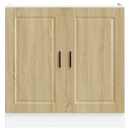 Mobile base lavello Porto Rovere Sonoma 80x46x81,5cm Truciolato