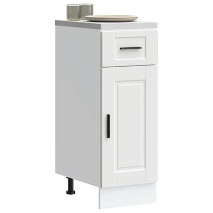 Base da Cucina Porto Bianco in Legno Multistrato - homemem39