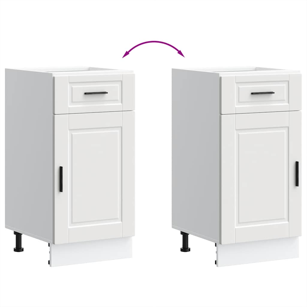 Base da Cucina Porto Bianco in Legno Multistrato - homemem39