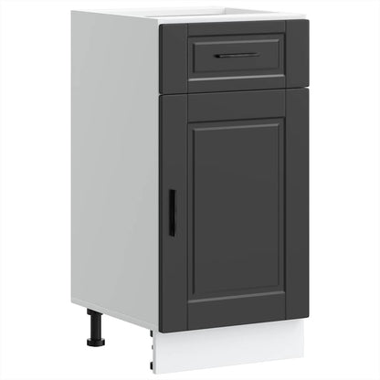 Base da Cucina Porto Nero in Legno Multistrato - homemem39