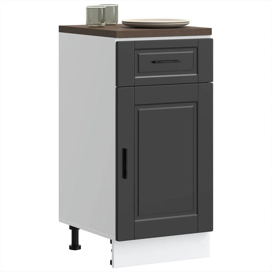 Base da Cucina Porto Nero in Legno Multistrato - homemem39