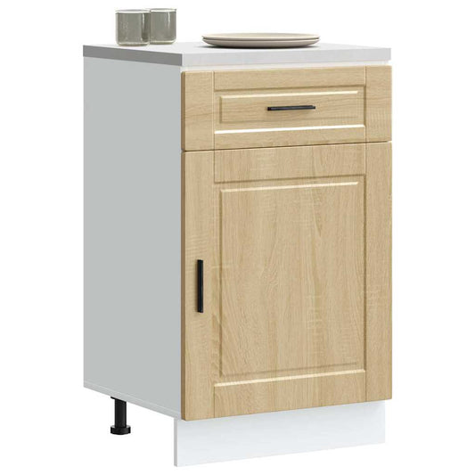 Base da Cucina Porto Rovere Sonoma in Legno Multistrato - homemem39