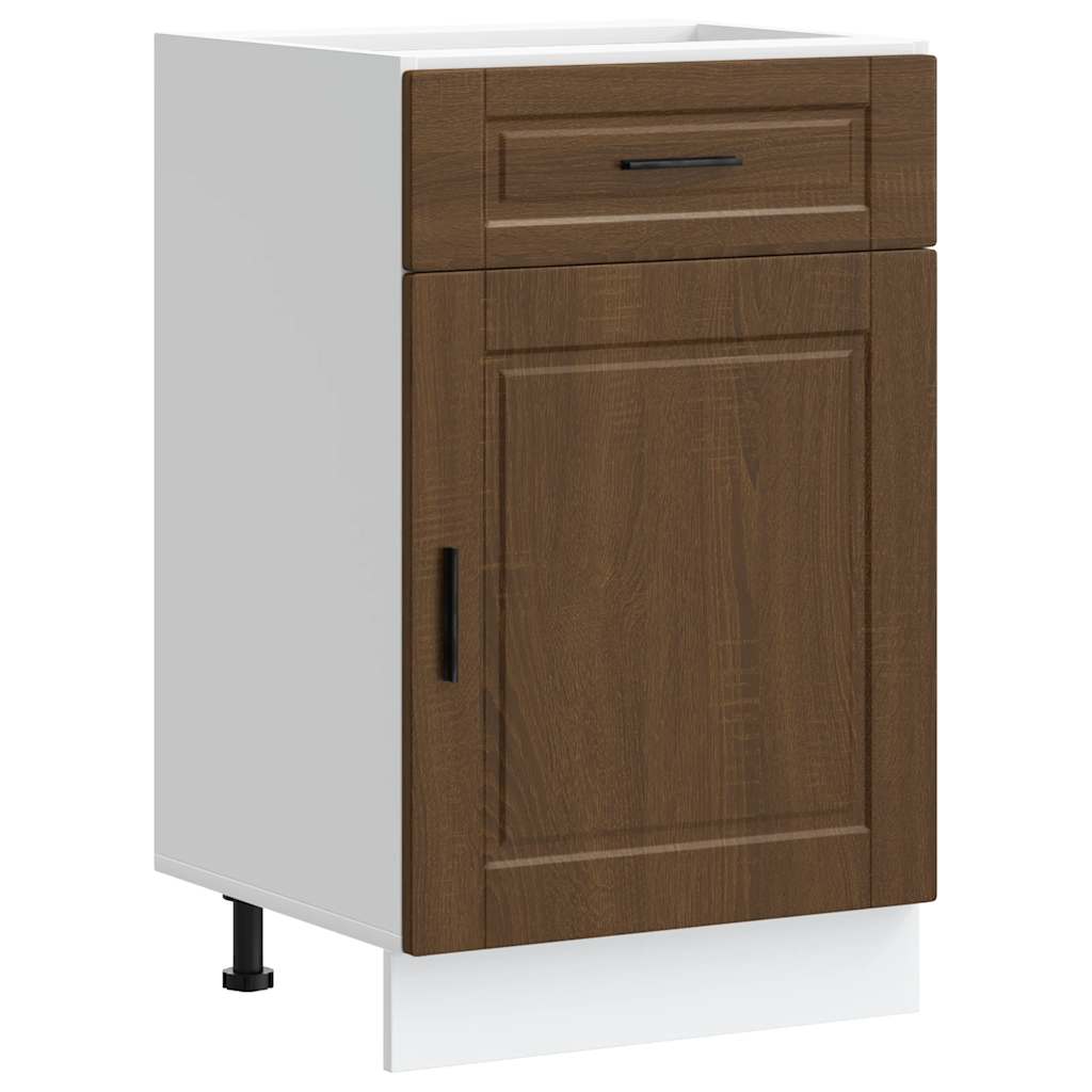 Base da Cucina Porto Rovere Marrone in Legno Multistrato - homemem39