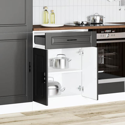 Base da Cucina Porto Nero in Legno Multistrato - homemem39