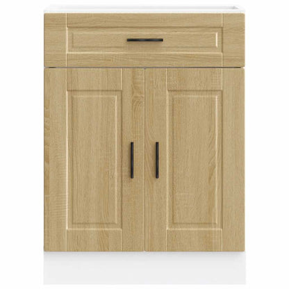 Base da Cucina Porto Rovere Sonoma in Legno Multistrato
