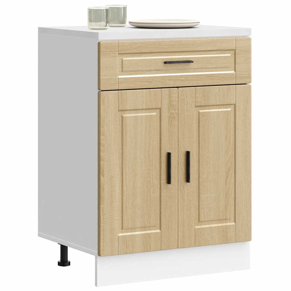 Base da Cucina Porto Rovere Sonoma in Legno Multistrato