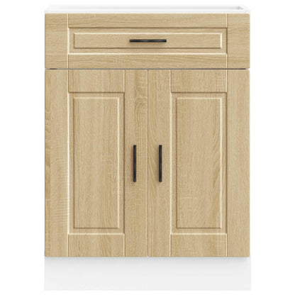 Base da Cucina Porto Rovere Sonoma in Legno Multistrato