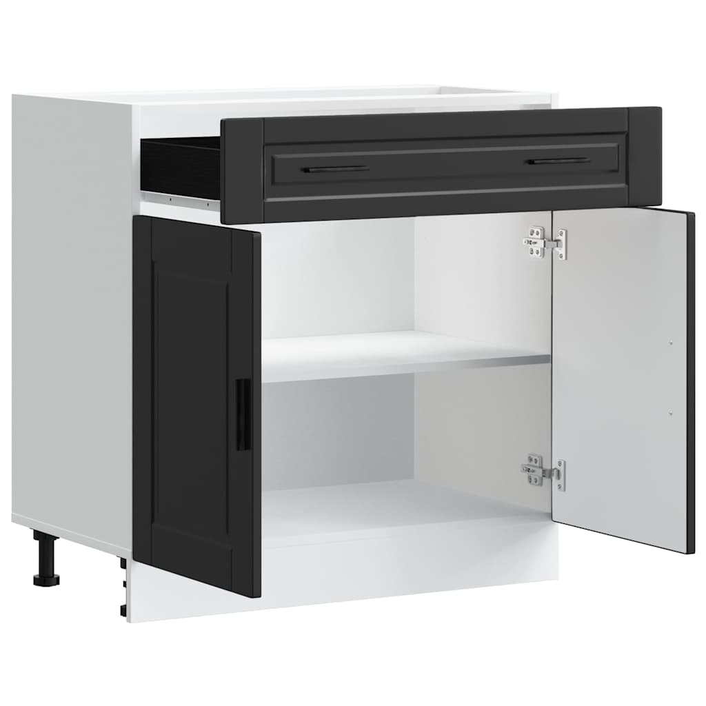 Base da Cucina Porto Nero in Legno Multistrato - homemem39