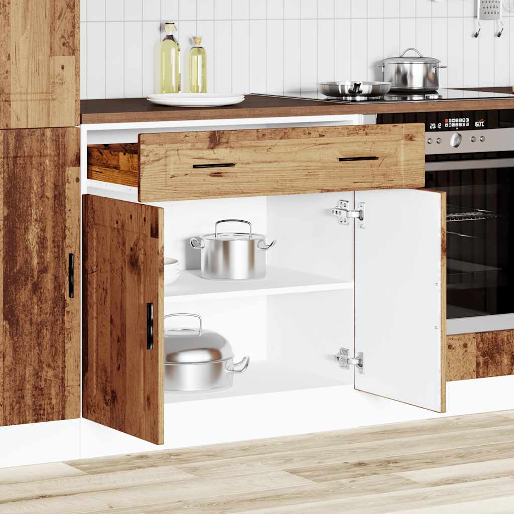 Base da Cucina Porto Legno Antico in Legno Multistrato - homemem39