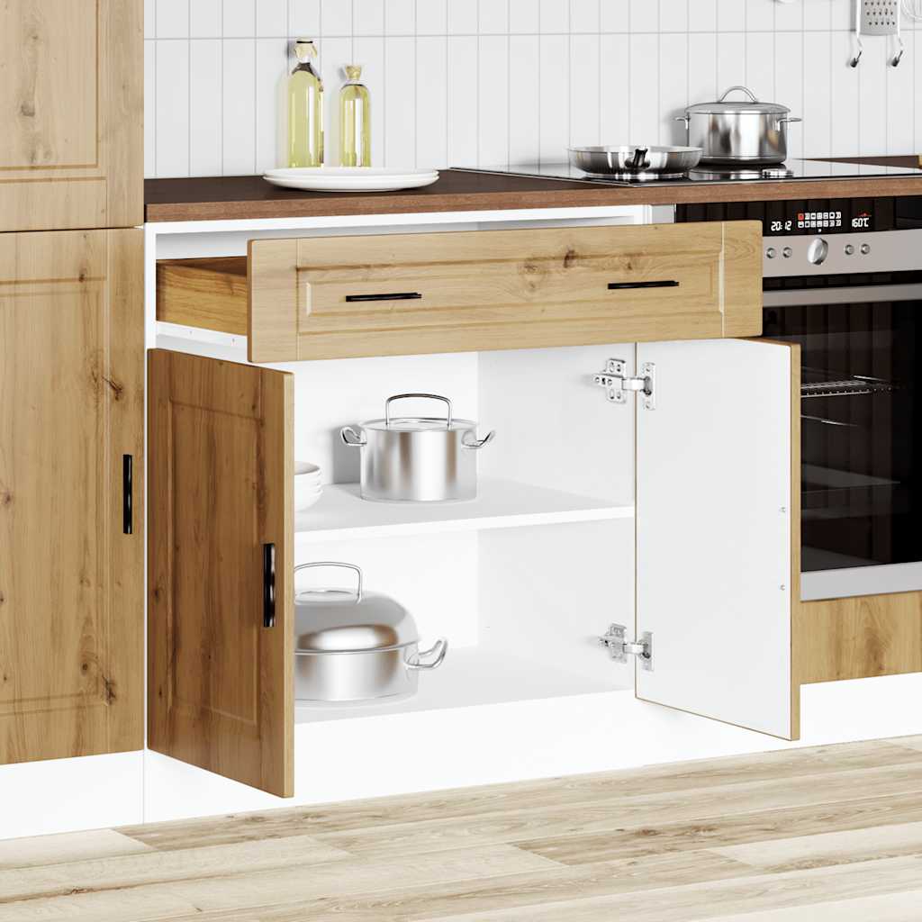 Base da Cucina Porto Rovere Artigianale Legno Multistrato - homemem39