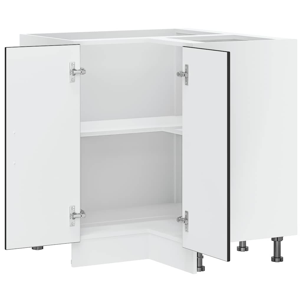 Base ad Angolo Cucina Porto Nero in Legno Multistrato - homemem39
