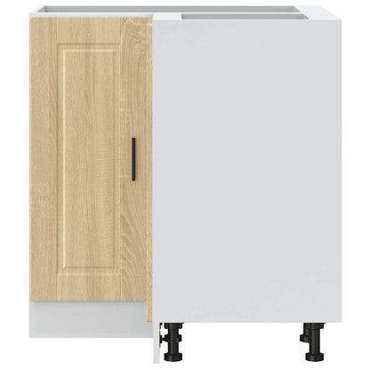 Base ad Angolo Cucina Porto Rovere Sonoma in Legno Multistrato - homemem39