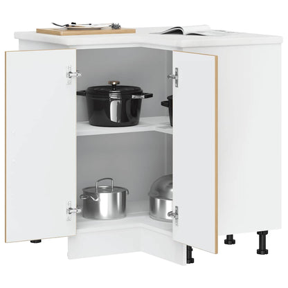 Base Angolo Cucina Porto Rovere Artigianale Legno Multistrato