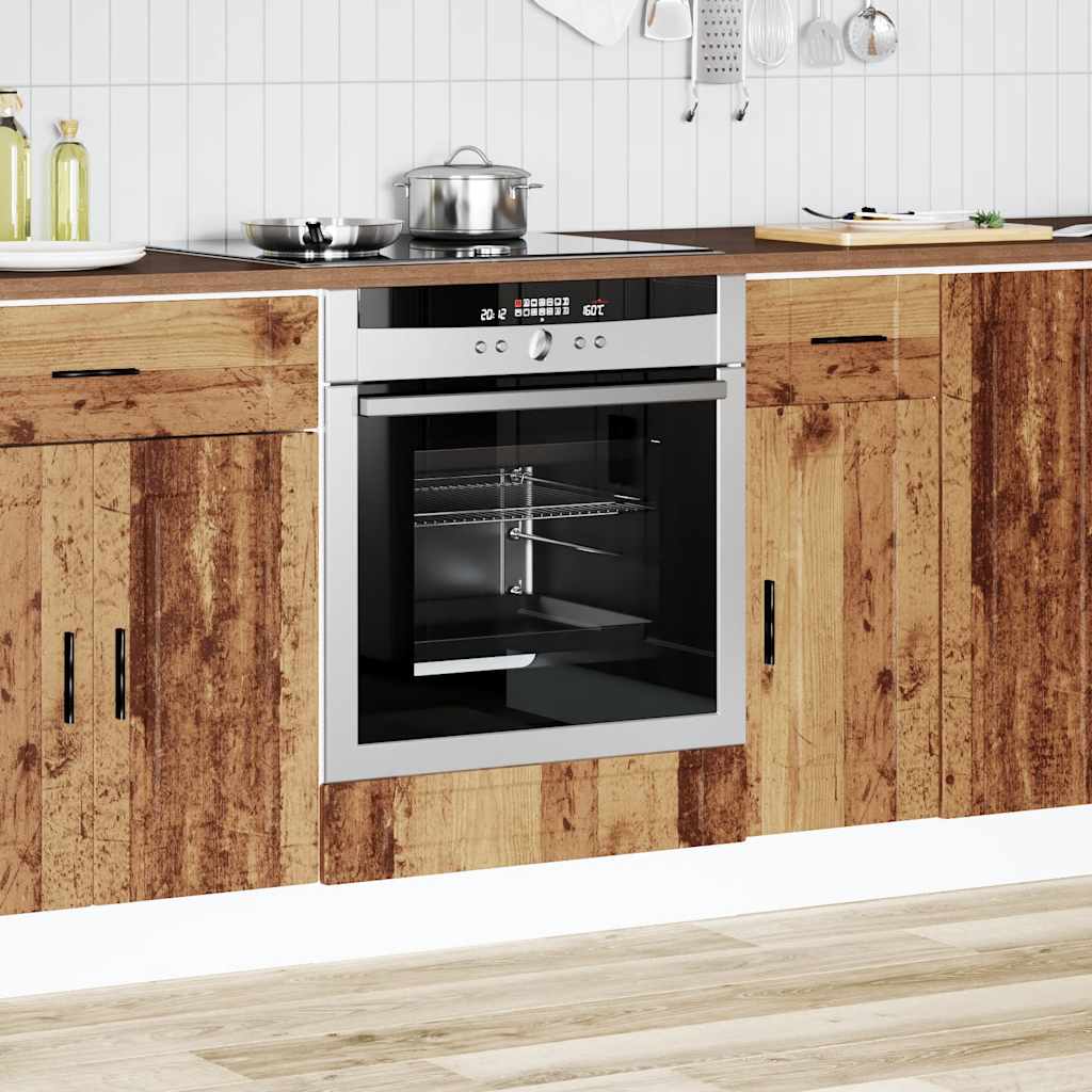 Armadio per Forno Porto Legno Antico in Legno Multistrato - homemem39