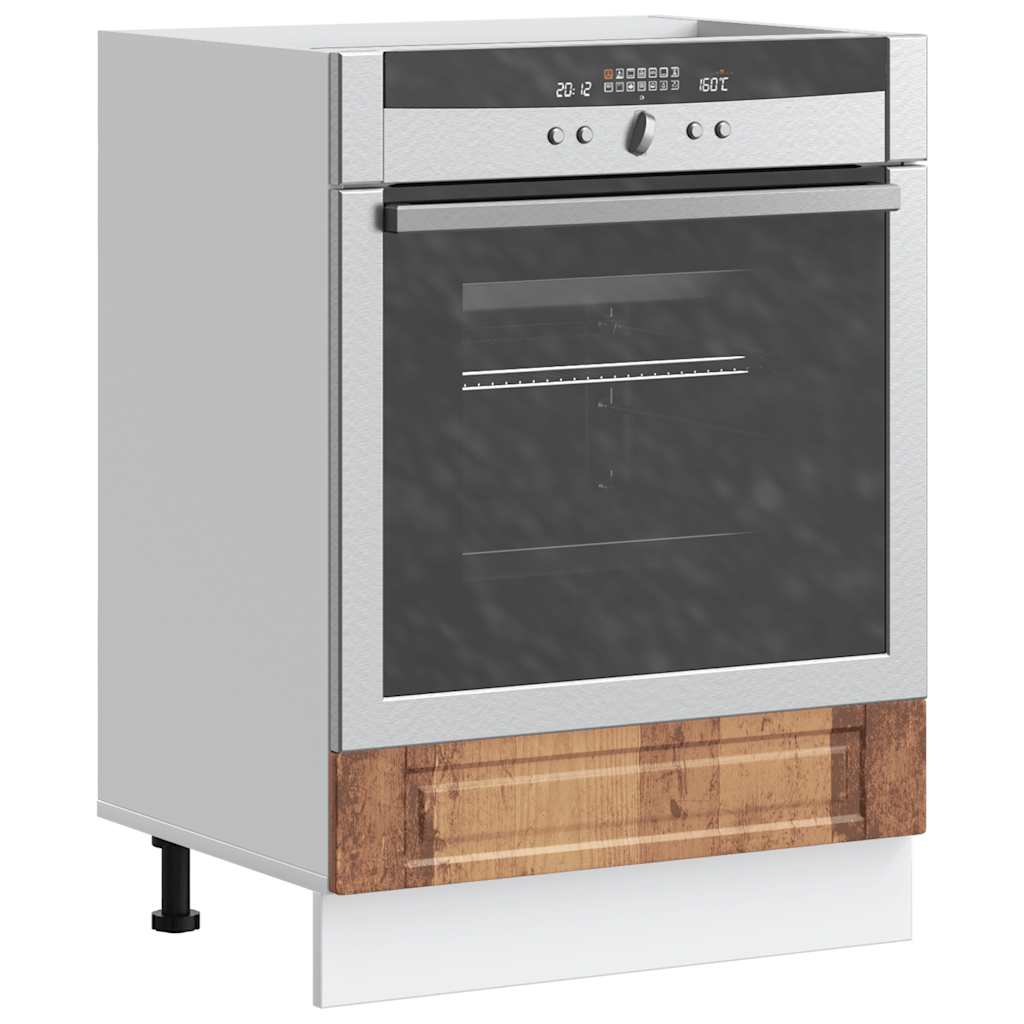Armadio per Forno Porto Legno Antico in Legno Multistrato - homemem39