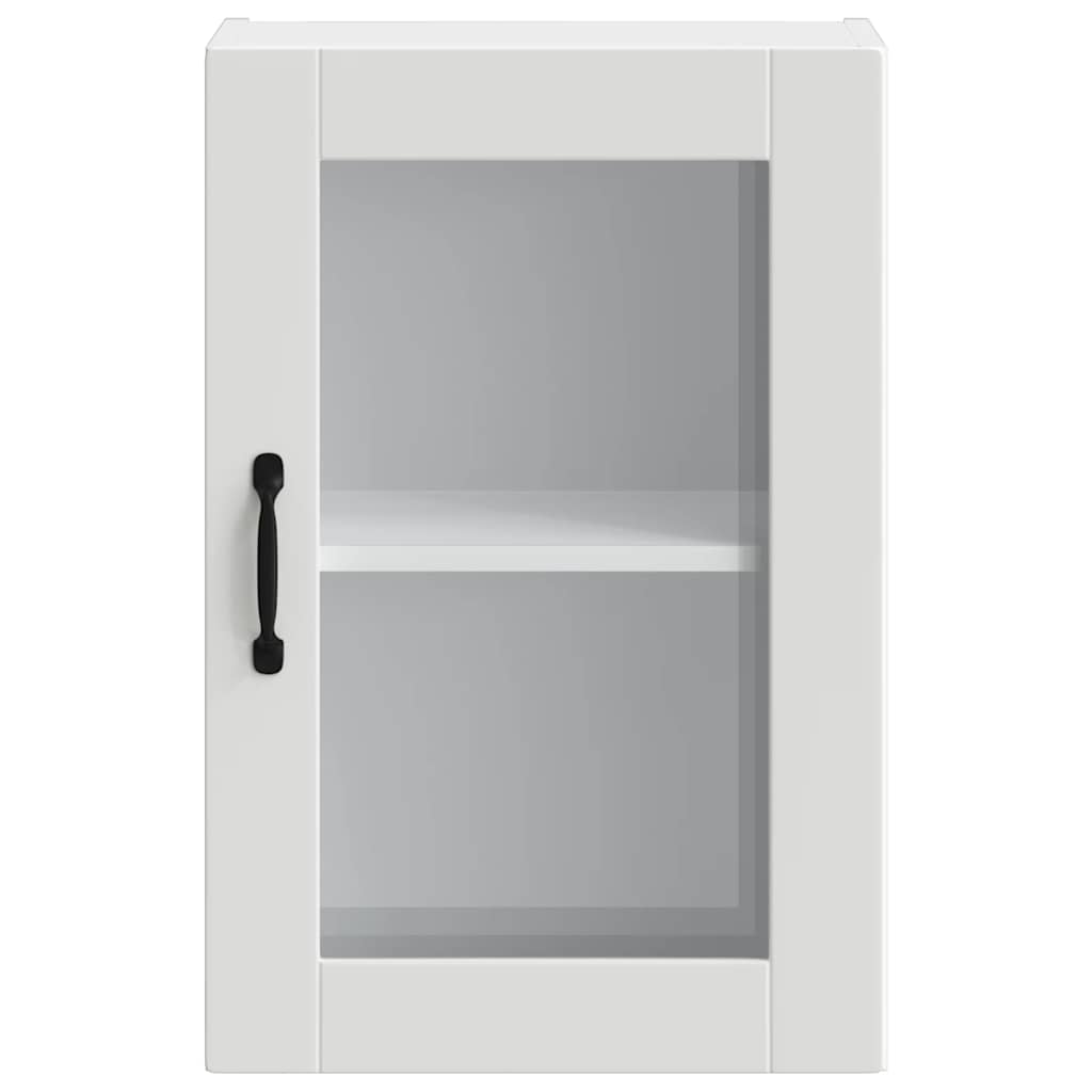 Pensile da Cucina con Porta in Vetro Porto Bianco - homemem39