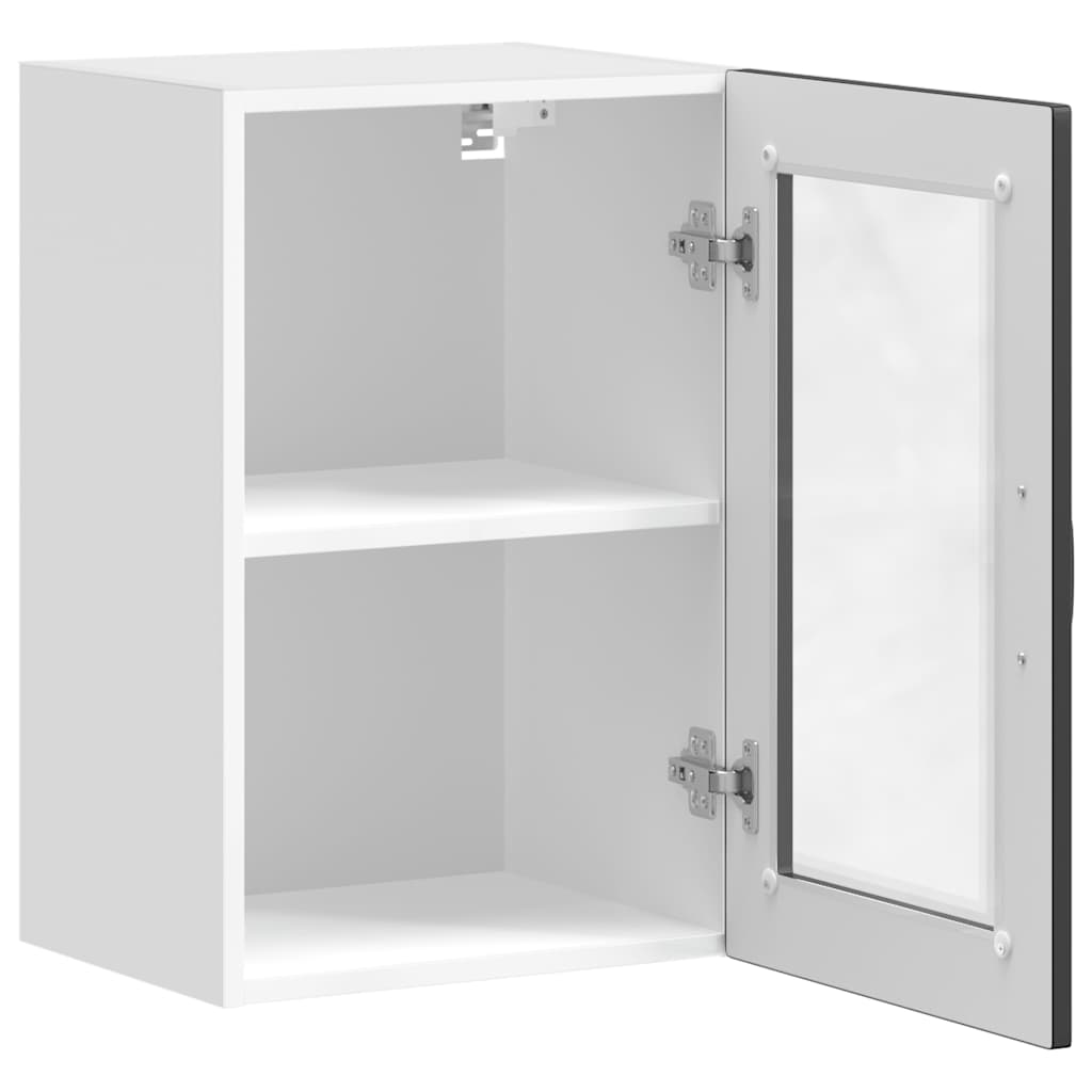 Pensile da Cucina con Porta in Vetro Porto Nero - homemem39