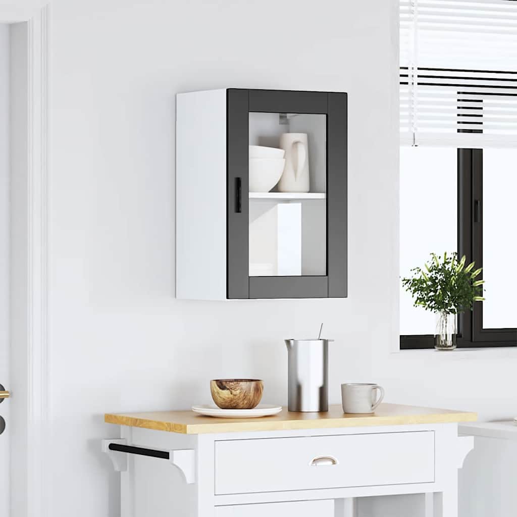 Pensile da Cucina con Porta in Vetro Porto