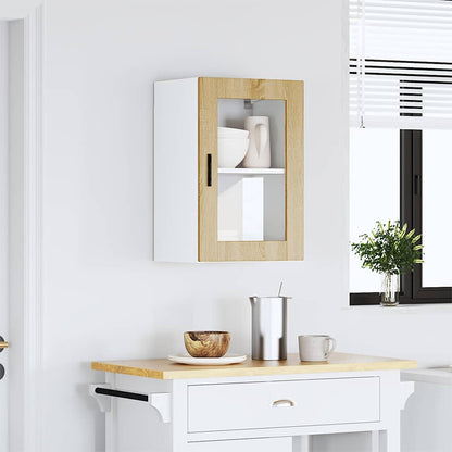 Pensile da Cucina con Porta in Vetro Porto