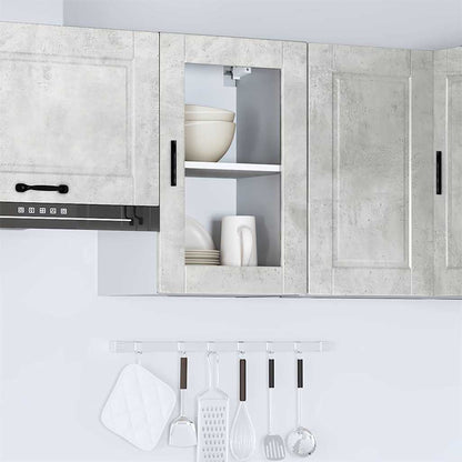 Pensile da Cucina con Porta in Vetro Porto
