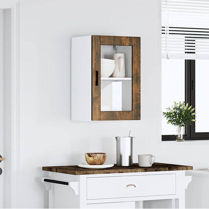 Pensile da Cucina con Porta in Vetro Porto