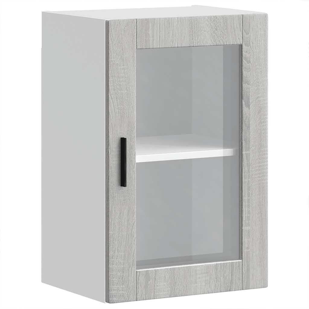 Pensile da Cucina con Porta in Vetro Porto