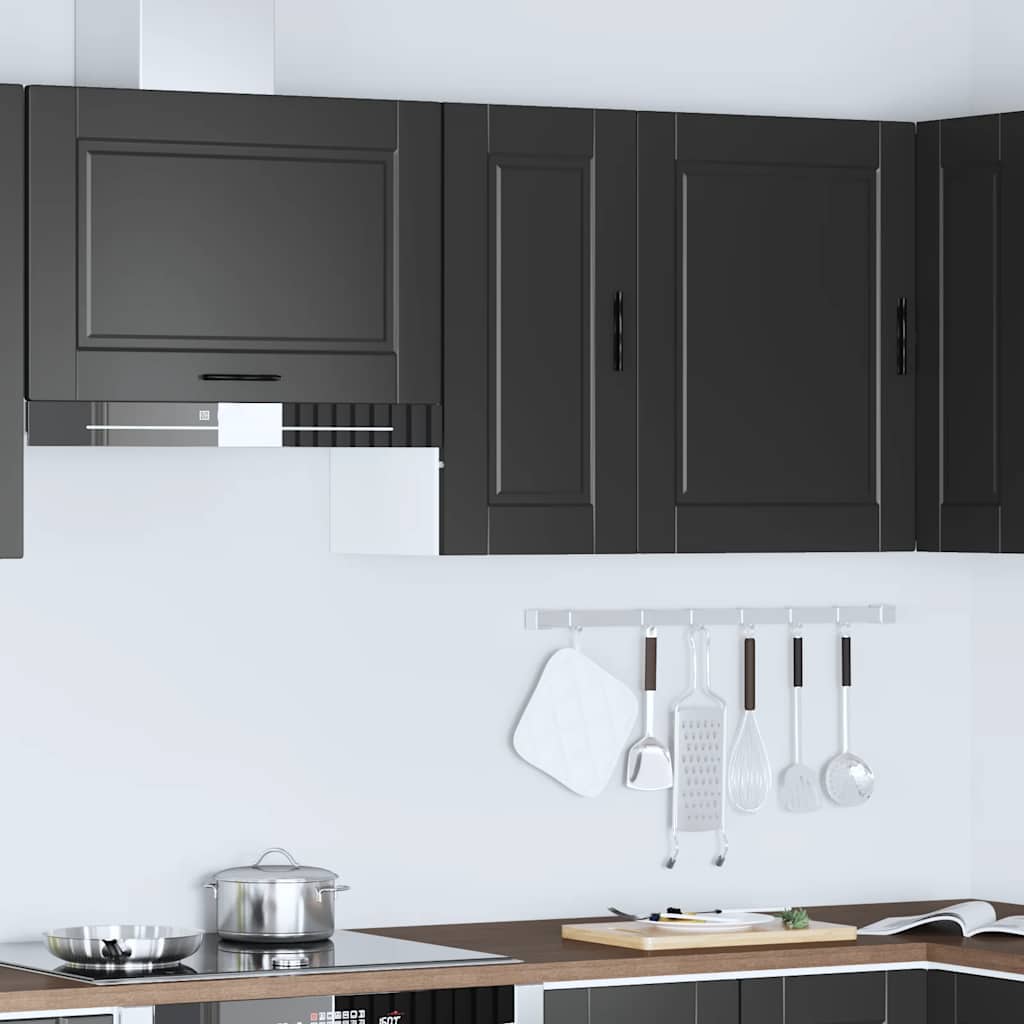 Pensile da Cucina Porto Nero in Legno Multistrato - homemem39