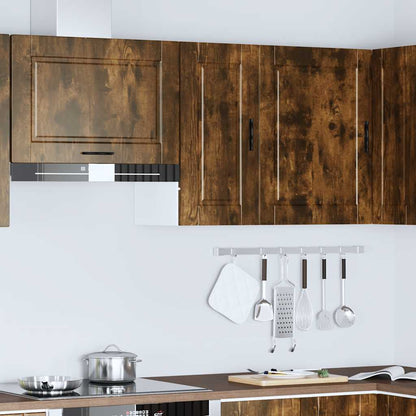 Pensile da Cucina Porto Rovere Fumo in Legno Multistrato - homemem39