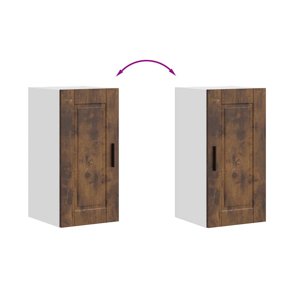 Pensile da Cucina Porto Rovere Fumo in Legno Multistrato - homemem39
