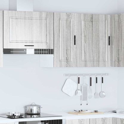 Pensile da Cucina Porto Grigio Sonoma in Legno Multistrato - homemem39
