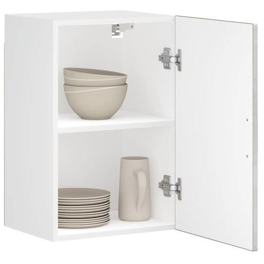 Pensile da Cucina Porto Grigio Cemento in Legno Multistrato - homemem39