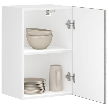 Pensile da Cucina Porto Grigio Sonoma in Legno Multistrato - homemem39