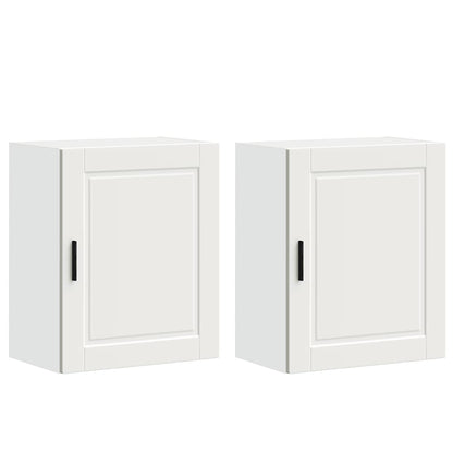 Pensili da Cucina 2 pz Porto Bianco in Legno Multistrato - homemem39