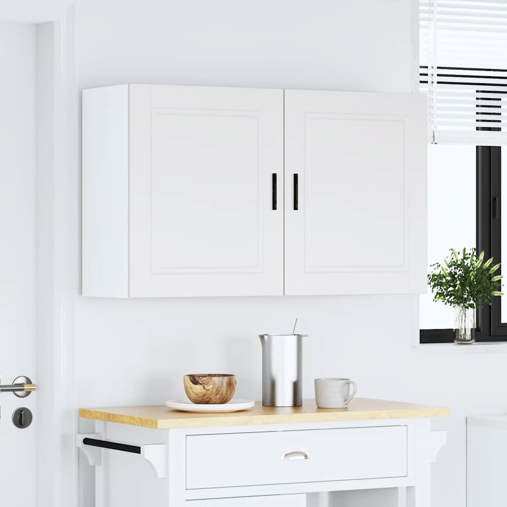 Pensili da Cucina 2 pz Porto Bianco in Legno Multistrato - homemem39