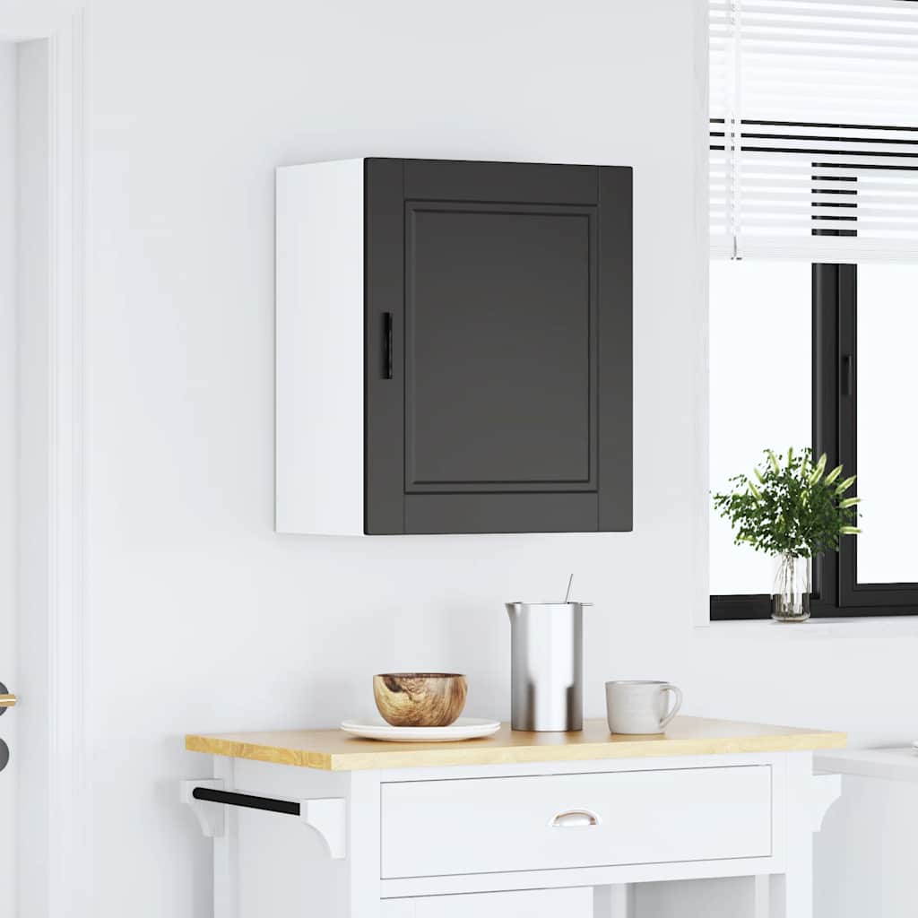 Pensile da Cucina Porto Nero in Legno Multistrato - homemem39