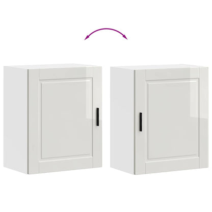 Pensile da Cucina Porto Bianco Lucido in Legno Multistrato - homemem39